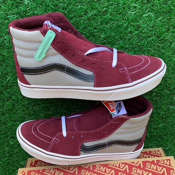 VANS COMFYCUSH SK8-Hi Tri-Tone Prtryldrizzlblk Men - Picture 15 of 17